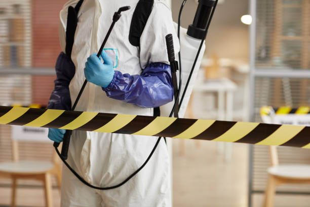 Professional Blood Cleanup technician working in Shelbyville, IN